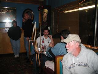 Pam, Matt, Ivan, Calvin at Tony's Gold Dome