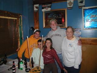 RD, Judy, Paul, Calvin, Jean - Short Street Tavern Bust'N Balls